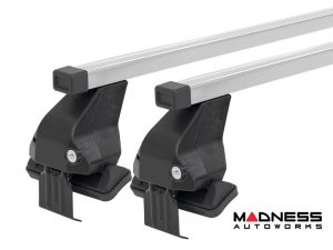 Alfa Romeo Tonale Roof Rack Cross Bars - for models w/o factory roof rails - Silver